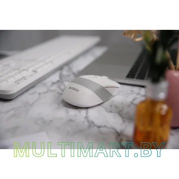 Мышь A4Tech Fstyler FG10 (белый/серый) картинка 10